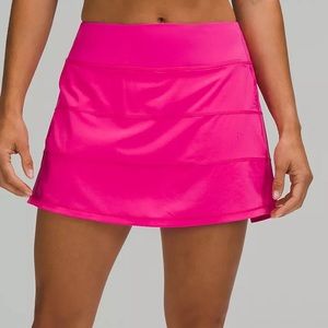 Lululemon pace rival MR skirt *long size 4 pink